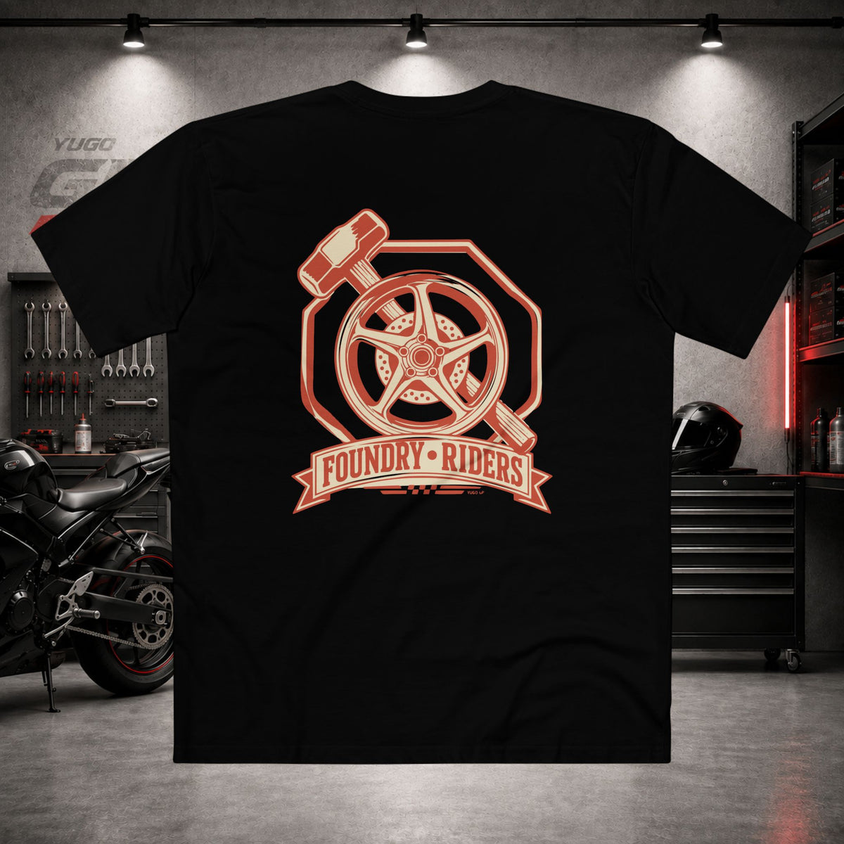 Yugo GP Foundry Riders | Back Graphic Tee
