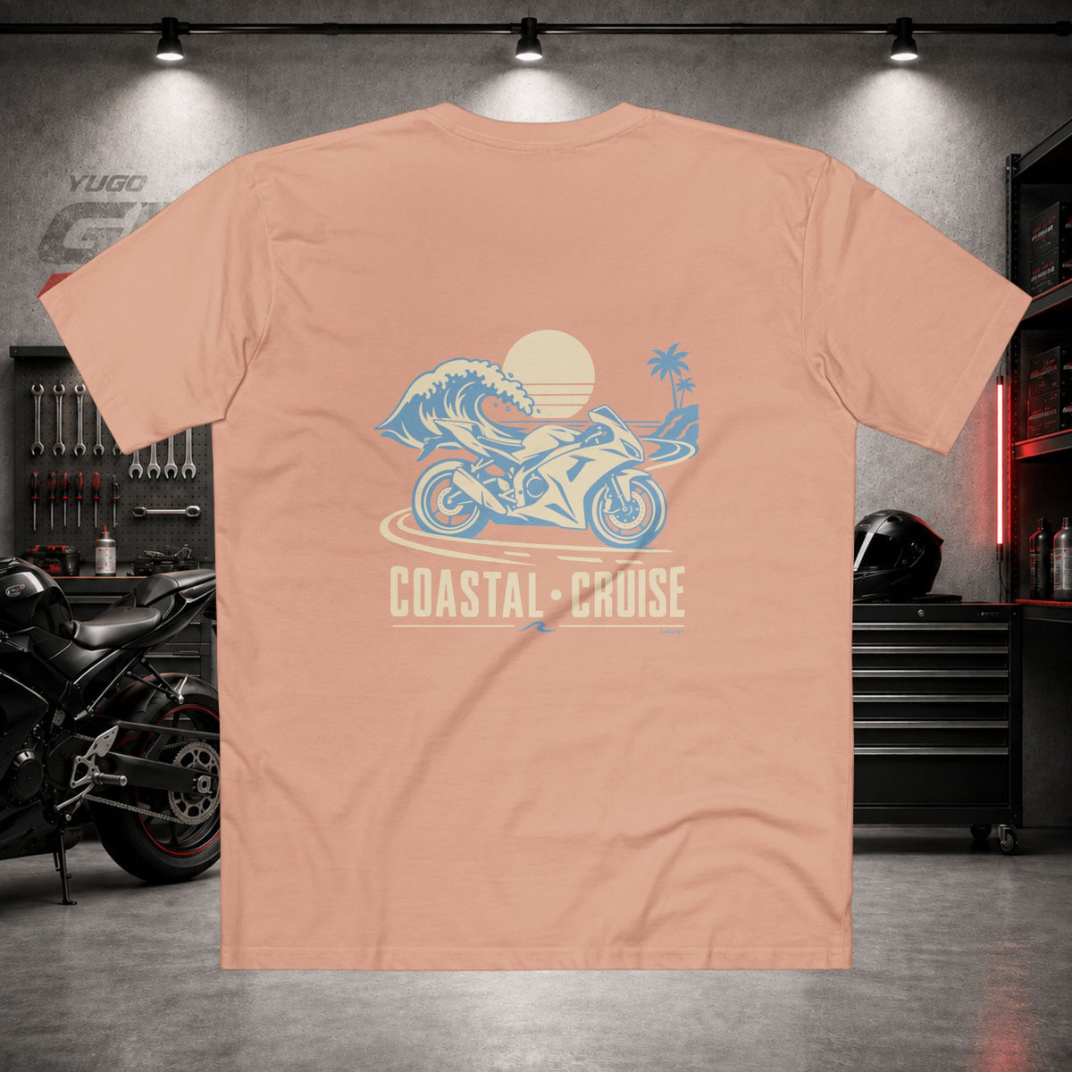 Yugo GP Coastal Cruise | Back Graphic Tee
