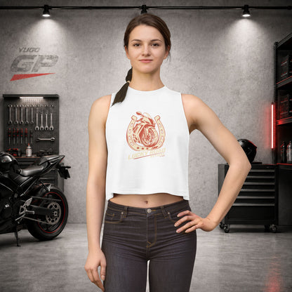 Yugo GP Lucky Road Ritual | Her Crop Tank