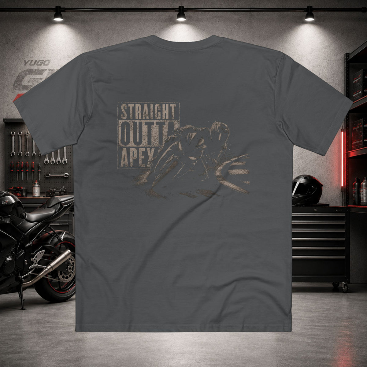 Straight Outta Apex | Back Graphic Tee