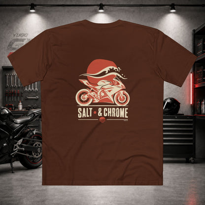 Yugo GP Salt & Chrome | Back Graphic Tee