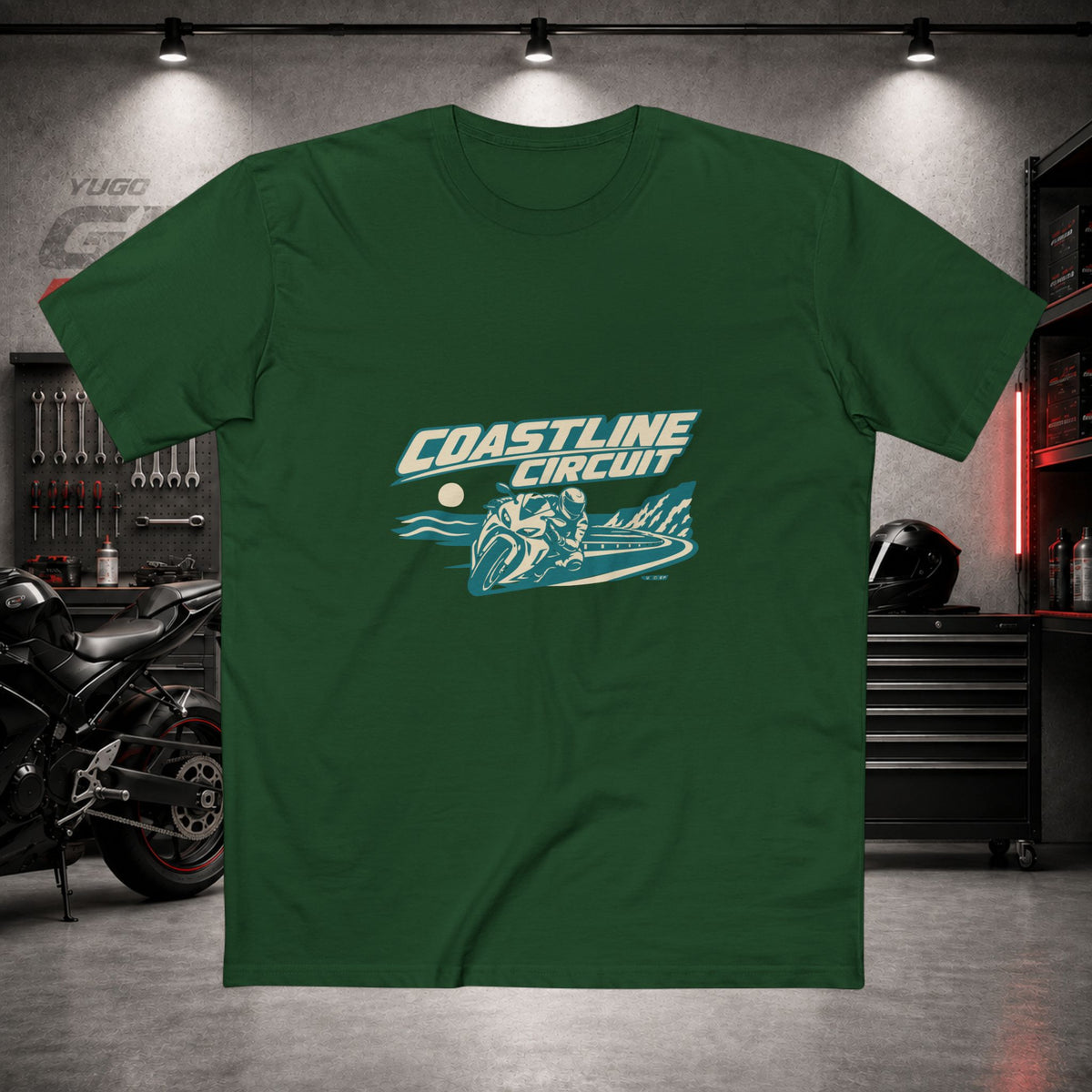 Yugo GP Coastline Circuit | Front Graphic Tee