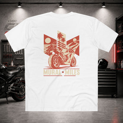 Yugo GP Mural Miles | Back Graphic Tee