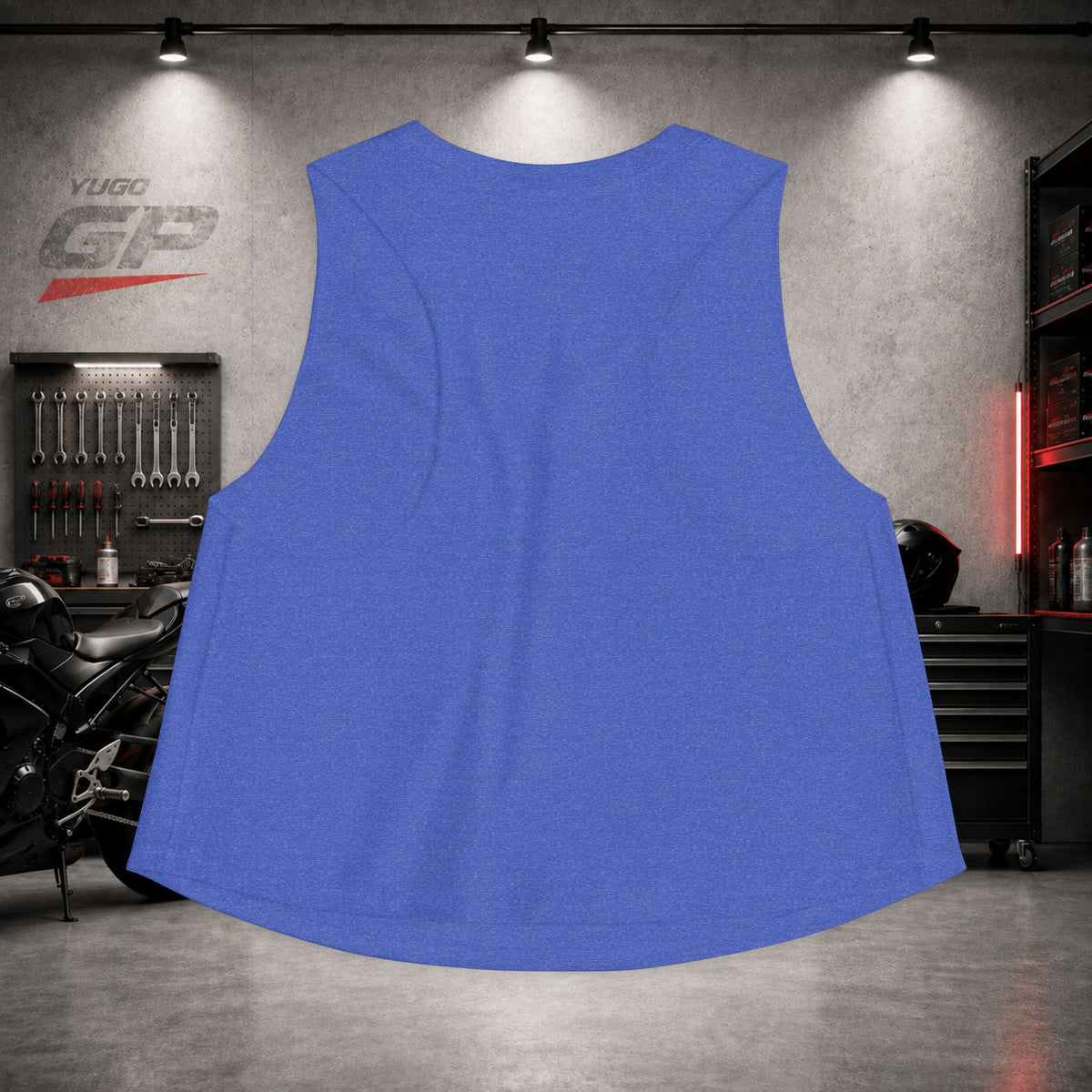 Yugo GP Throttle Bloom Society | Her Crop Tank