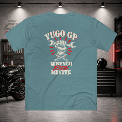 Yugo GP Wrench Ride Revive | Back Graphic Tee