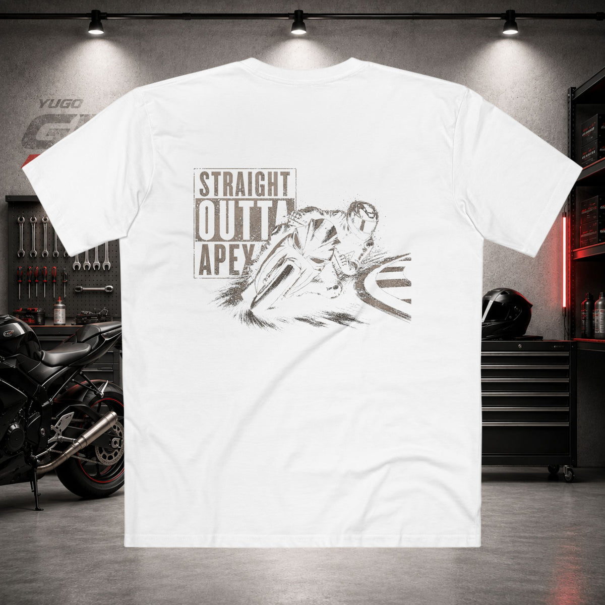 Straight Outta Apex | Back Graphic Tee