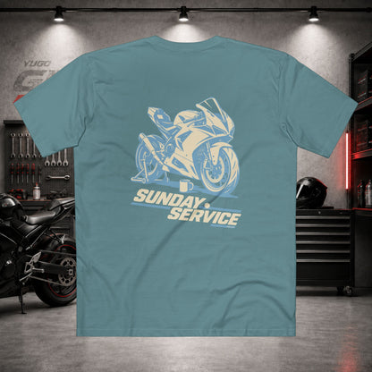 Yugo GP Sunday Service | Back Graphic Tee