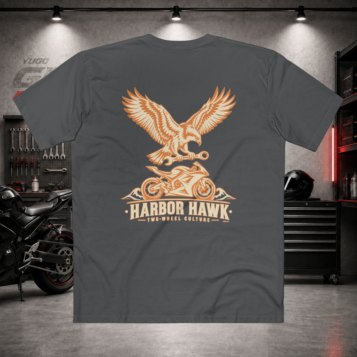 Yugo GP Harbor Hawk | Back Graphic Tee