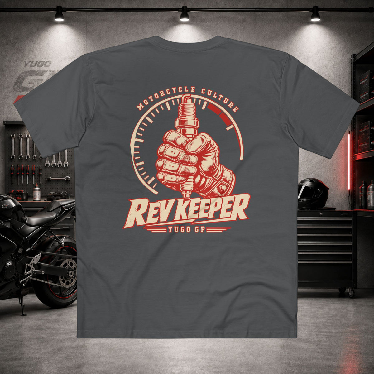 Yugo GP Rev Keeper | Back Graphic Tee