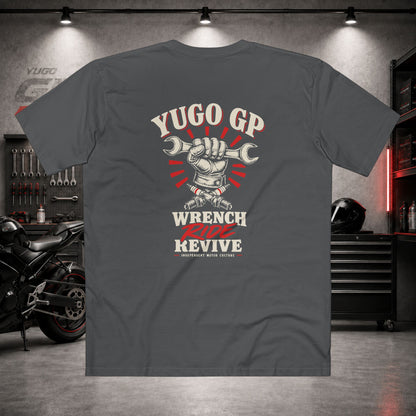 Yugo GP Wrench Ride Revive | Back Graphic Tee