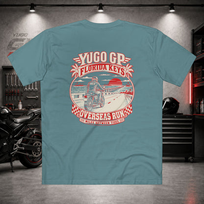Yugo GP Florida Keys Overseas Run | Back Graphic Tee