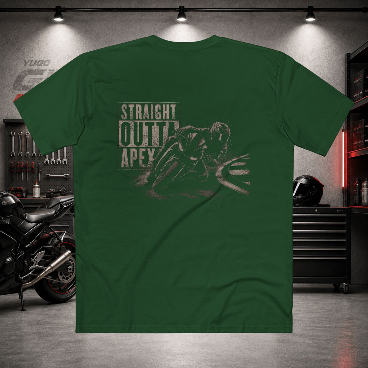 Straight Outta Apex | Back Graphic Tee