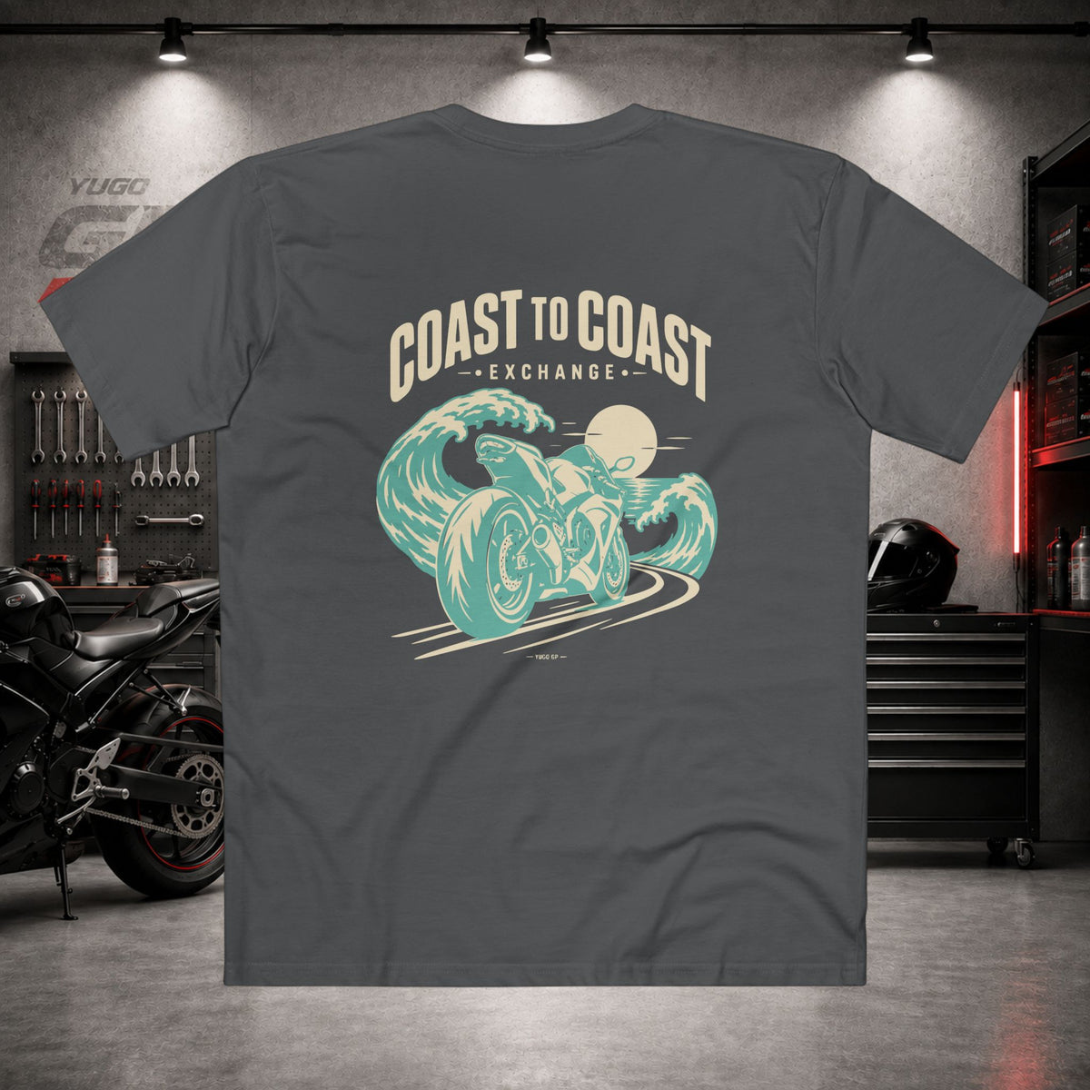 Yugo GP Coast to Coast Exchange | Back Graphic Tee
