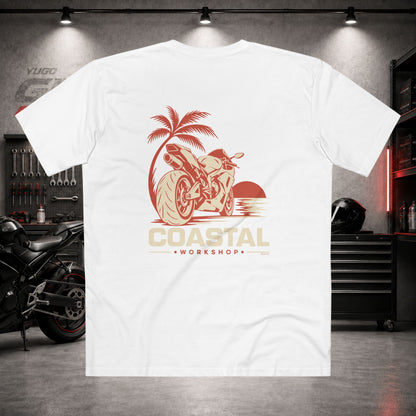Yugo GP Coastal Workshop | Back Graphic Tee