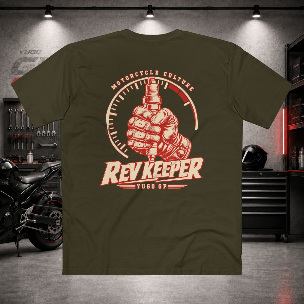 Yugo GP Rev Keeper | Back Graphic Tee