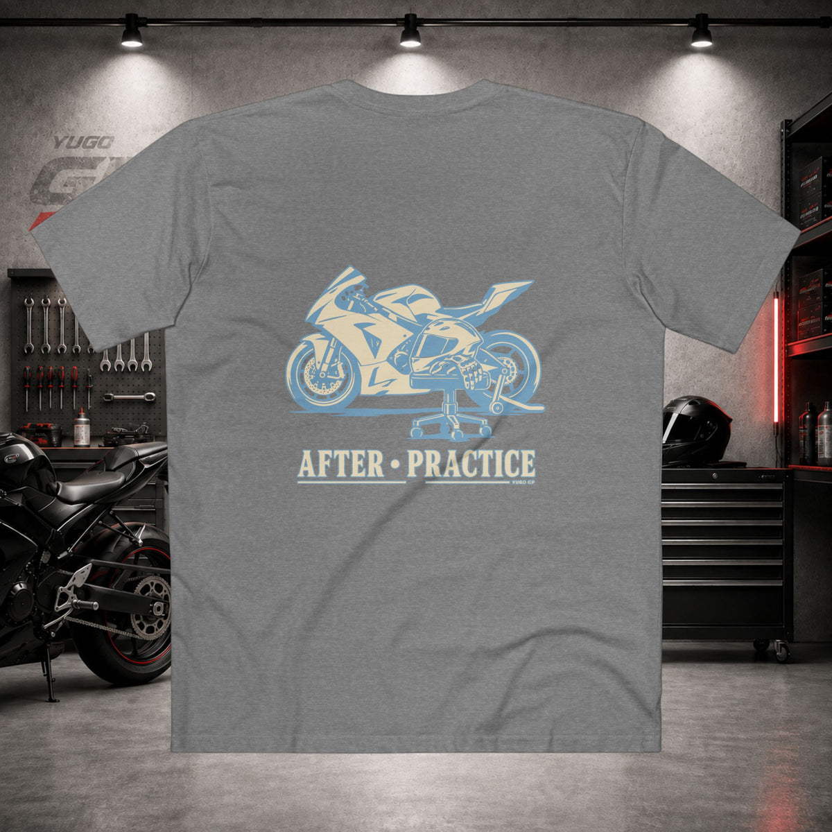 Yugo GP After Practice | Back Graphic Tee