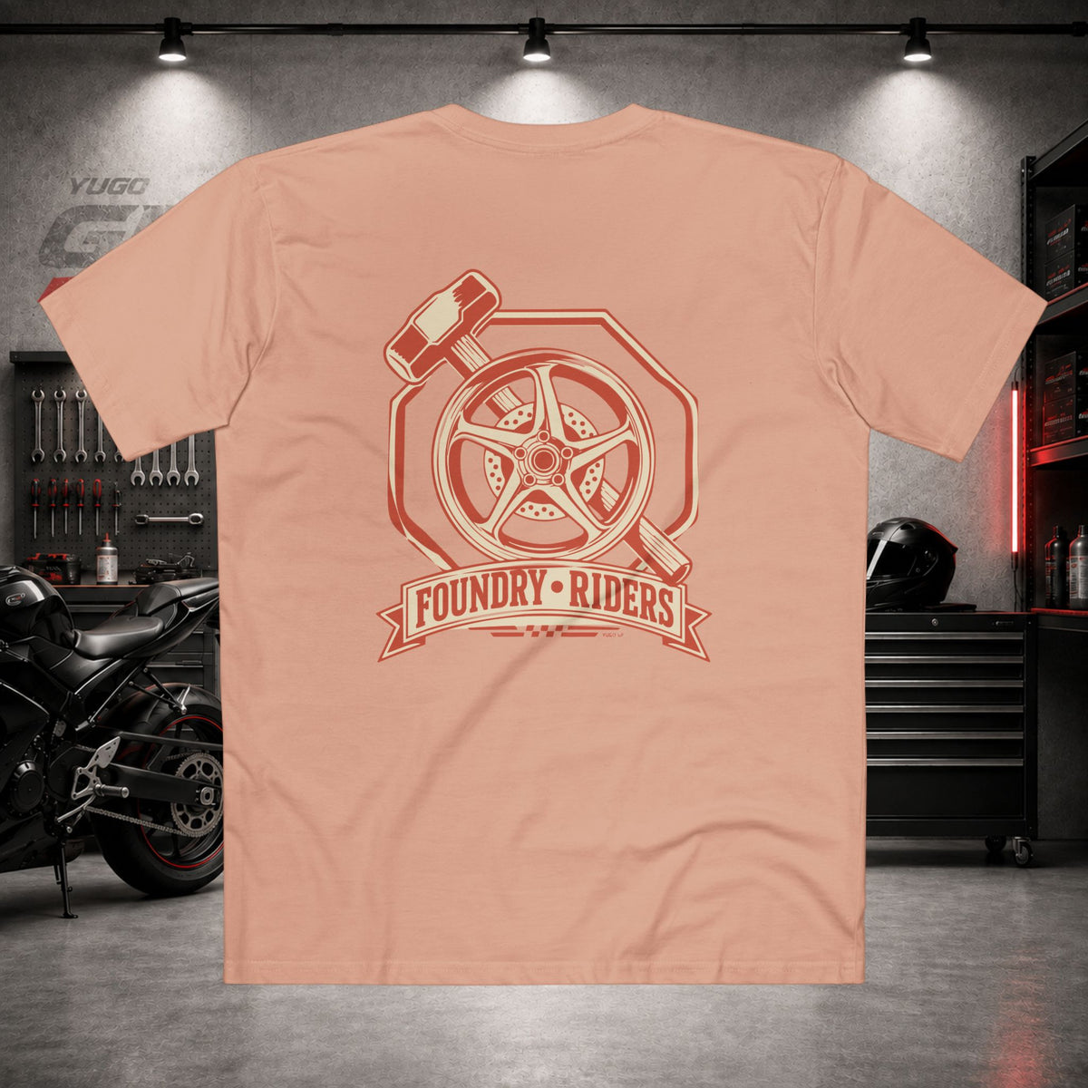 Yugo GP Foundry Riders | Back Graphic Tee