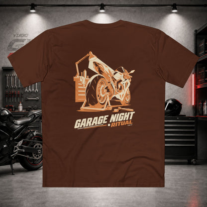 Yugo GP Garage Night Ritual | Back Graphic Tee