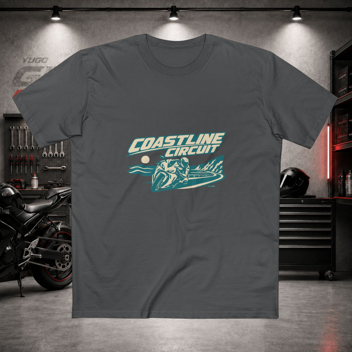 Yugo GP Coastline Circuit | Front Graphic Tee