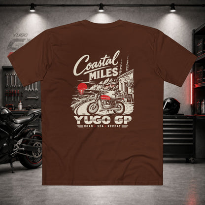Yugo GP Coastal Miles | Back Graphic Tee