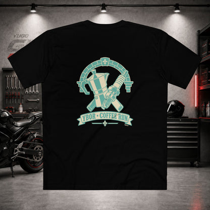 Yugo GP Ybor Coffee Run | Back Graphic Tee
