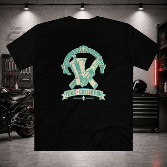 Yugo GP Ybor Coffee Run | Back Graphic Tee