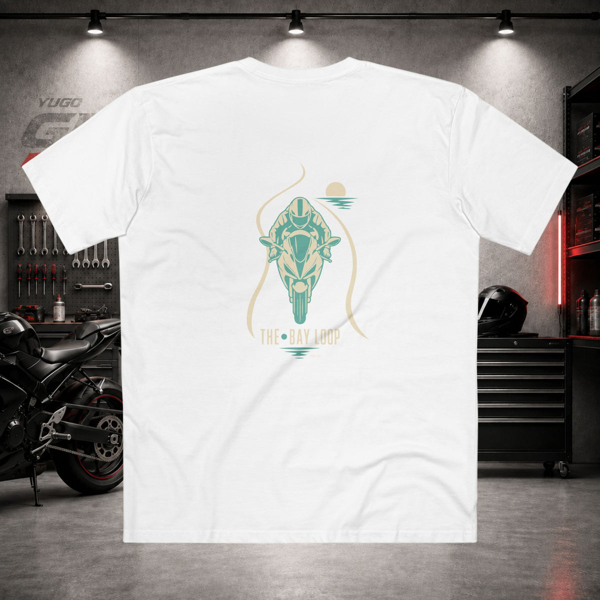Yugo GP The Bay Loop | Back Graphic Tee