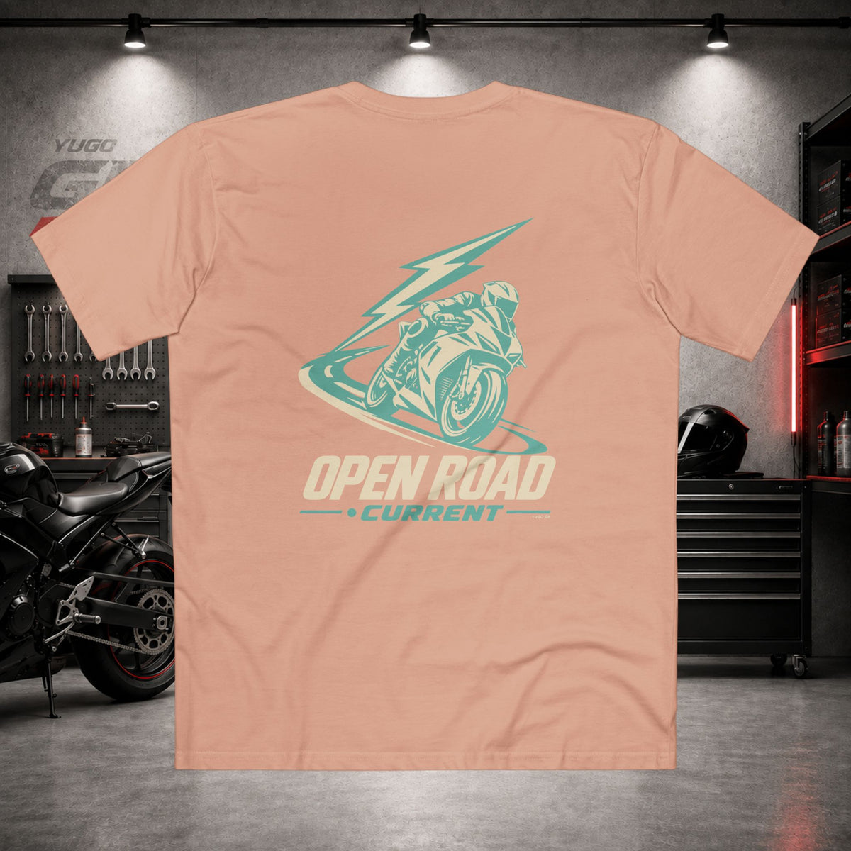Yugo GP Open Road Current | Back Graphic Tee
