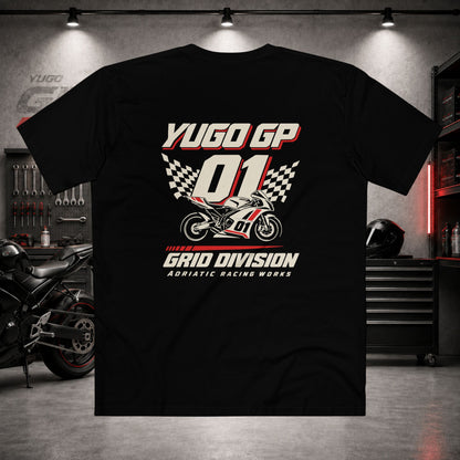 Yugo GP Grid Division | Back Graphic Tee
