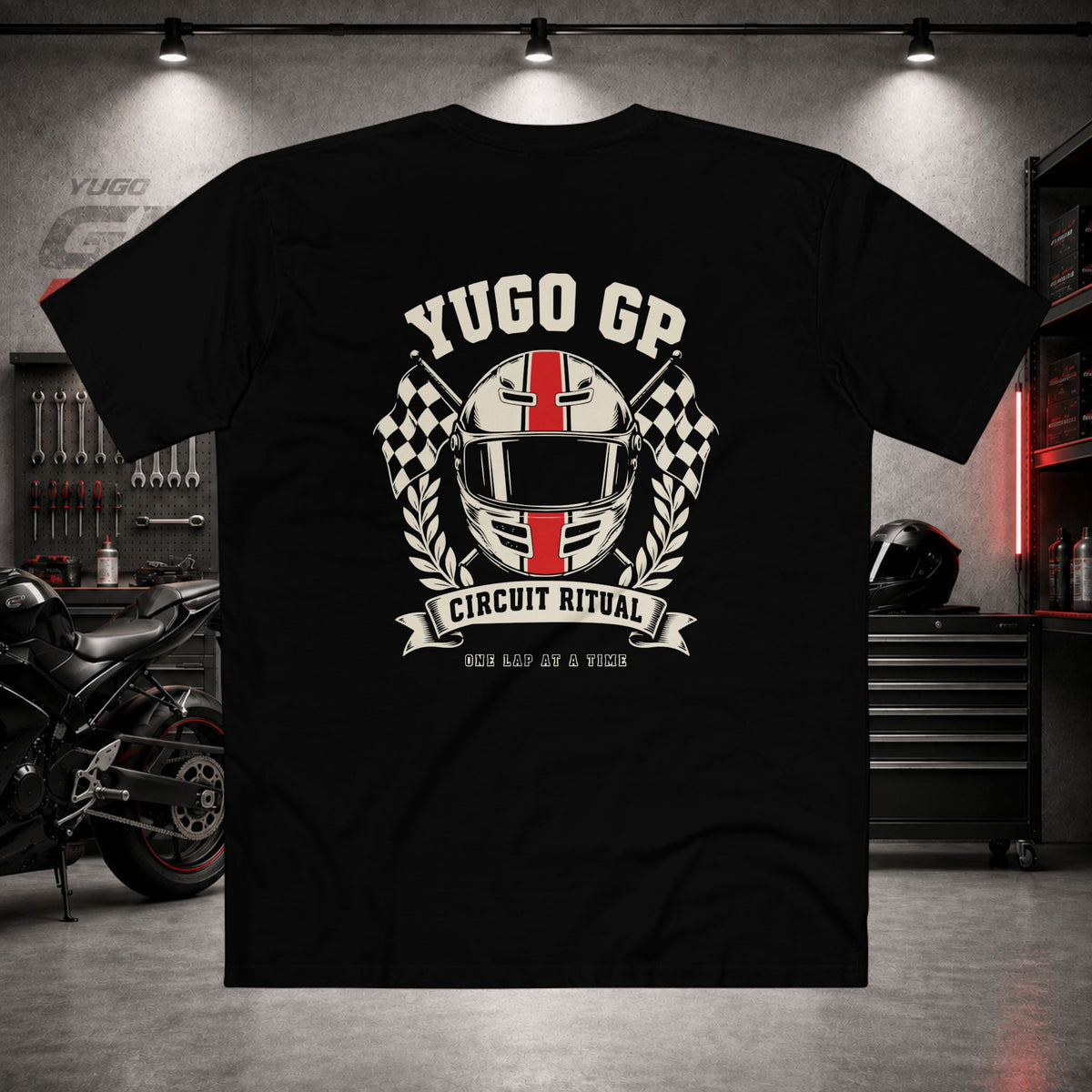 Yugo GP Circuit Ritual | Back Graphic Tee