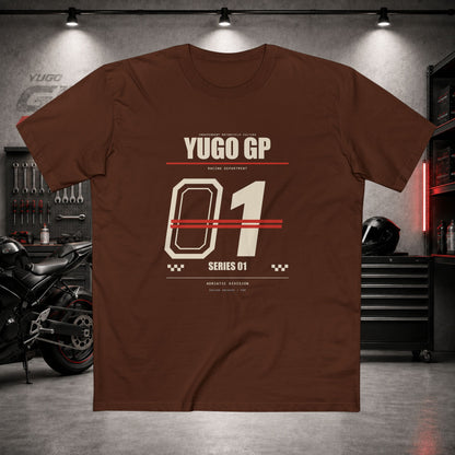 Yugo GP Racing Department 01 | Front Graphic Tee
