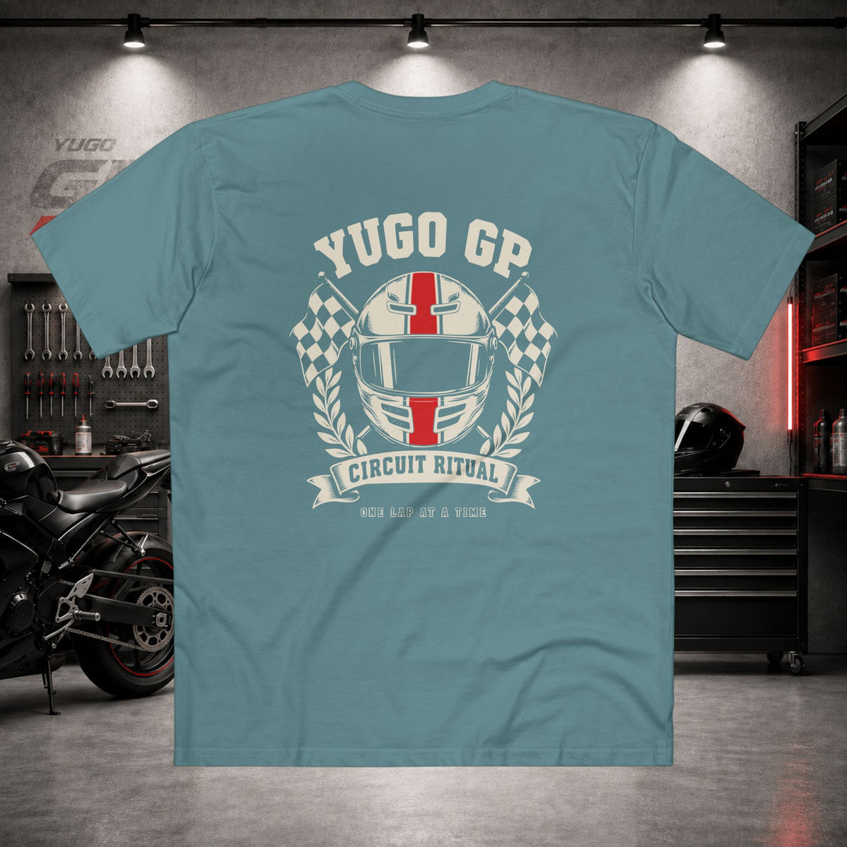 Yugo GP Circuit Ritual | Back Graphic Tee