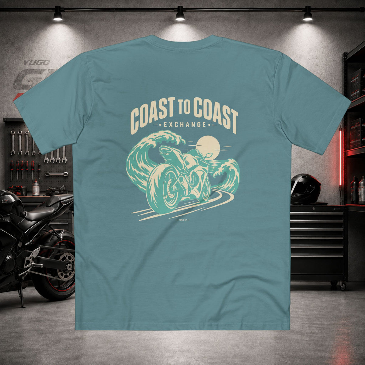 Yugo GP Coast to Coast Exchange | Back Graphic Tee