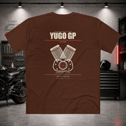 Yugo GP Twin Works | Back Graphic Tee