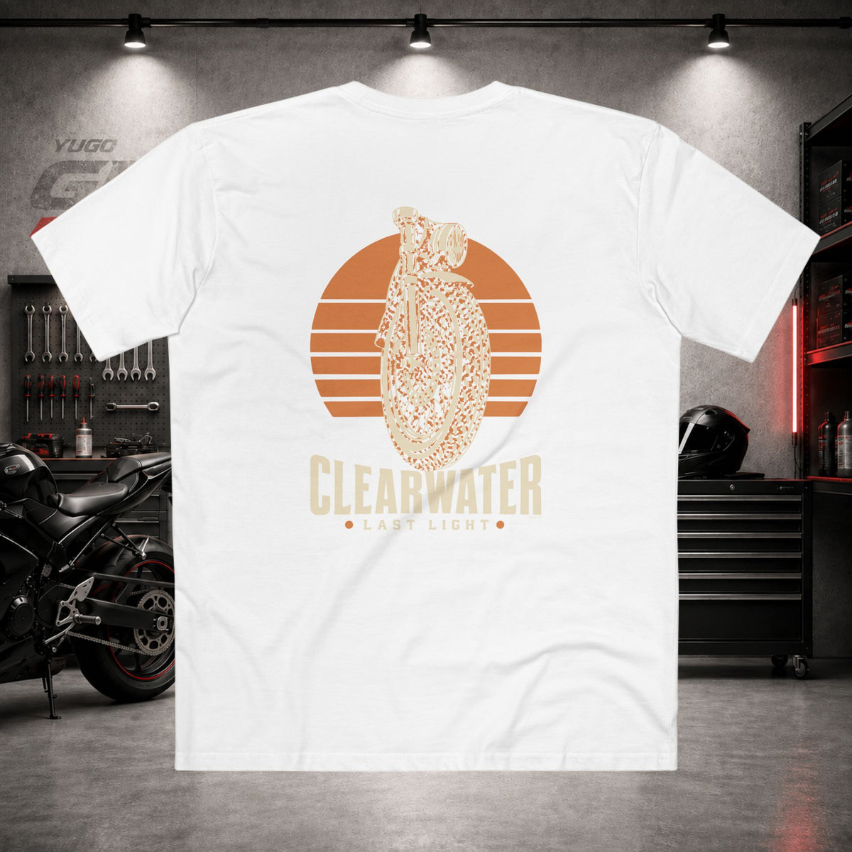 Yugo GP Clearwater Last Light | Back Graphic Tee