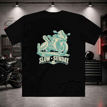 Yugo GP Slow Sunday | Back Graphic Tee