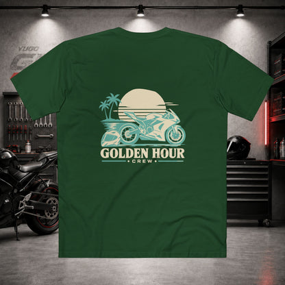 Yugo GP Golden Hour Crew | Back Graphic Tee