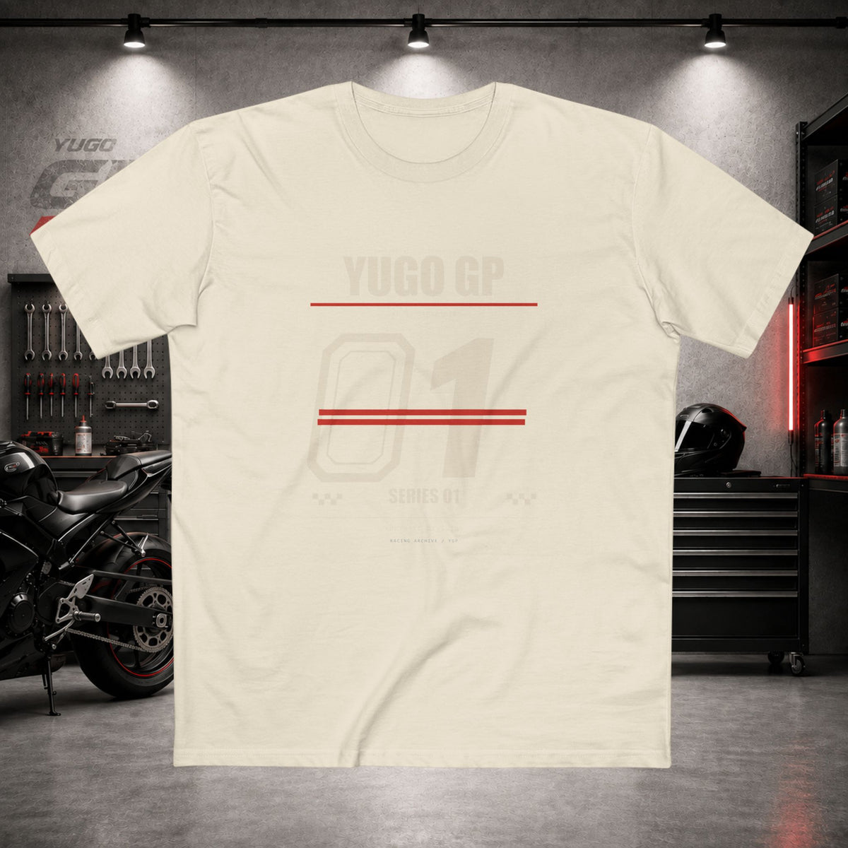Yugo GP Racing Department 01 | Front Graphic Tee