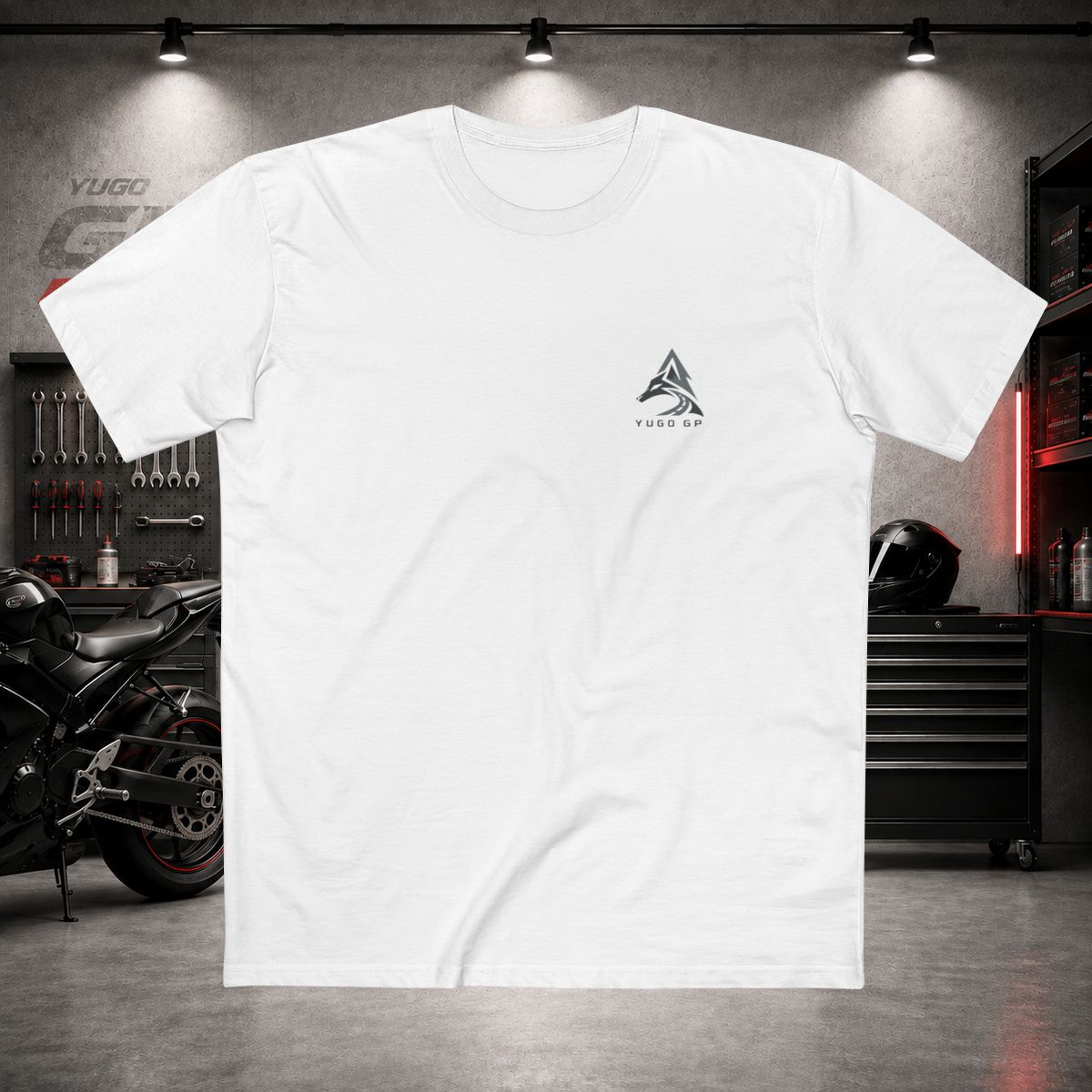 Yugo GP Shadow Pack — White — front